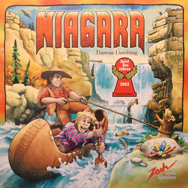 Niagara Cover des Brettspiels 'Niagara'